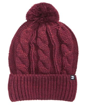 mens knit hat with pom pom