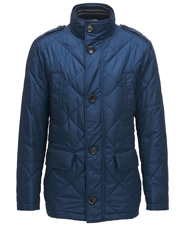 Mens quilted deals field jacket