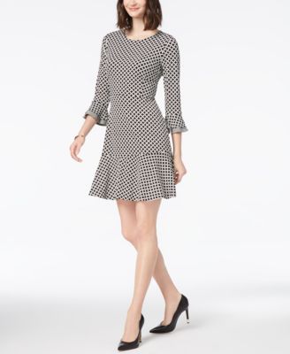 Charter Club - Petite Flounced A-Line Dress
