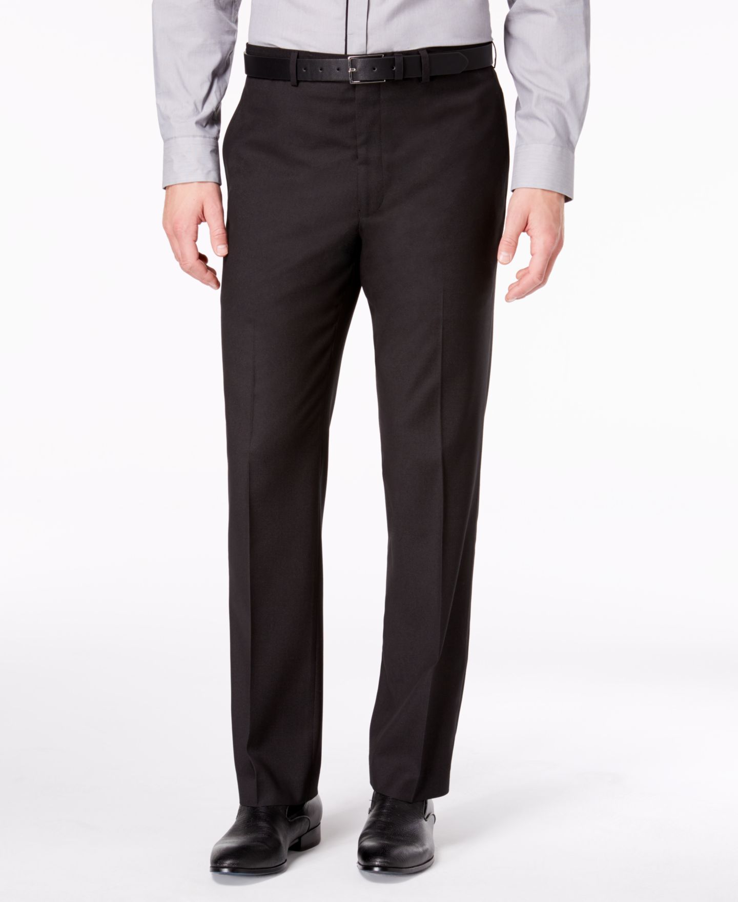 Мужские комплекты Marc New York by Andrew Marc Slim Fit 2-Piece Suit, цвет: Чёрный однотонный — фото 5