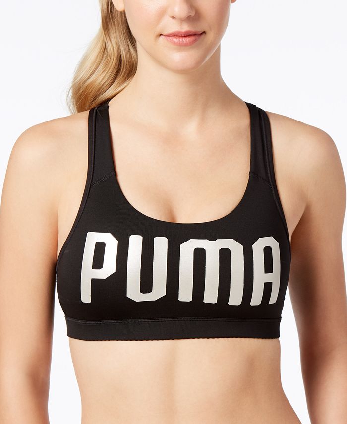 Puma PWRSHAPE Forever dryCELL Medium-Support Sports Bra - Macy's