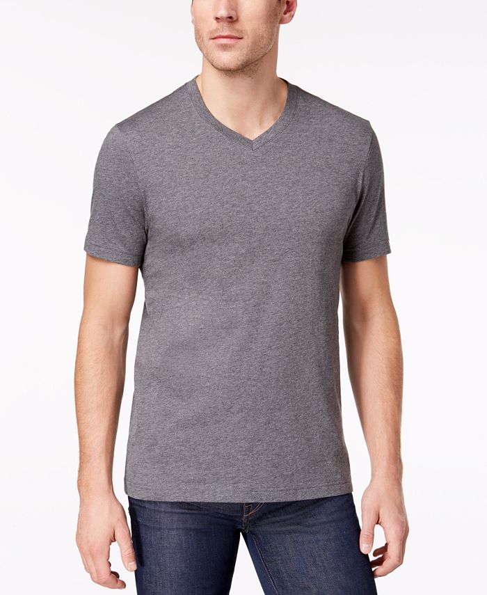 Club Room Men's Cotton V-Neck T-Shirt, Created for Macy's - Macy's