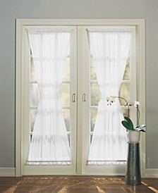 Sheer Voile Door Curtain Panel Collection