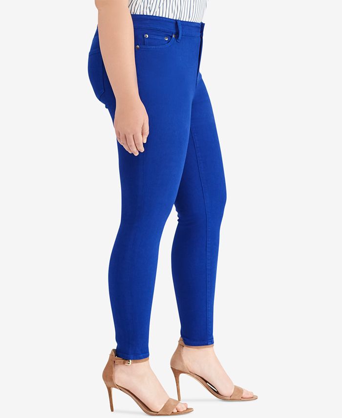 Lauren Ralph Lauren Plus Size HighRise Skinny Jeans Macy's