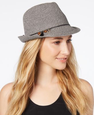 nine west packable fedora