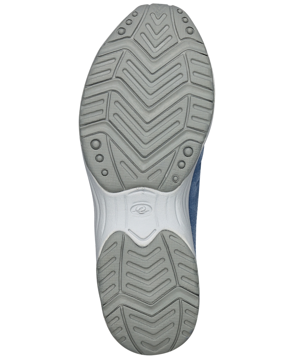 Shop Easy Spirit Women's Travel Time Slip-on Walking Mules In Light Blue Denim