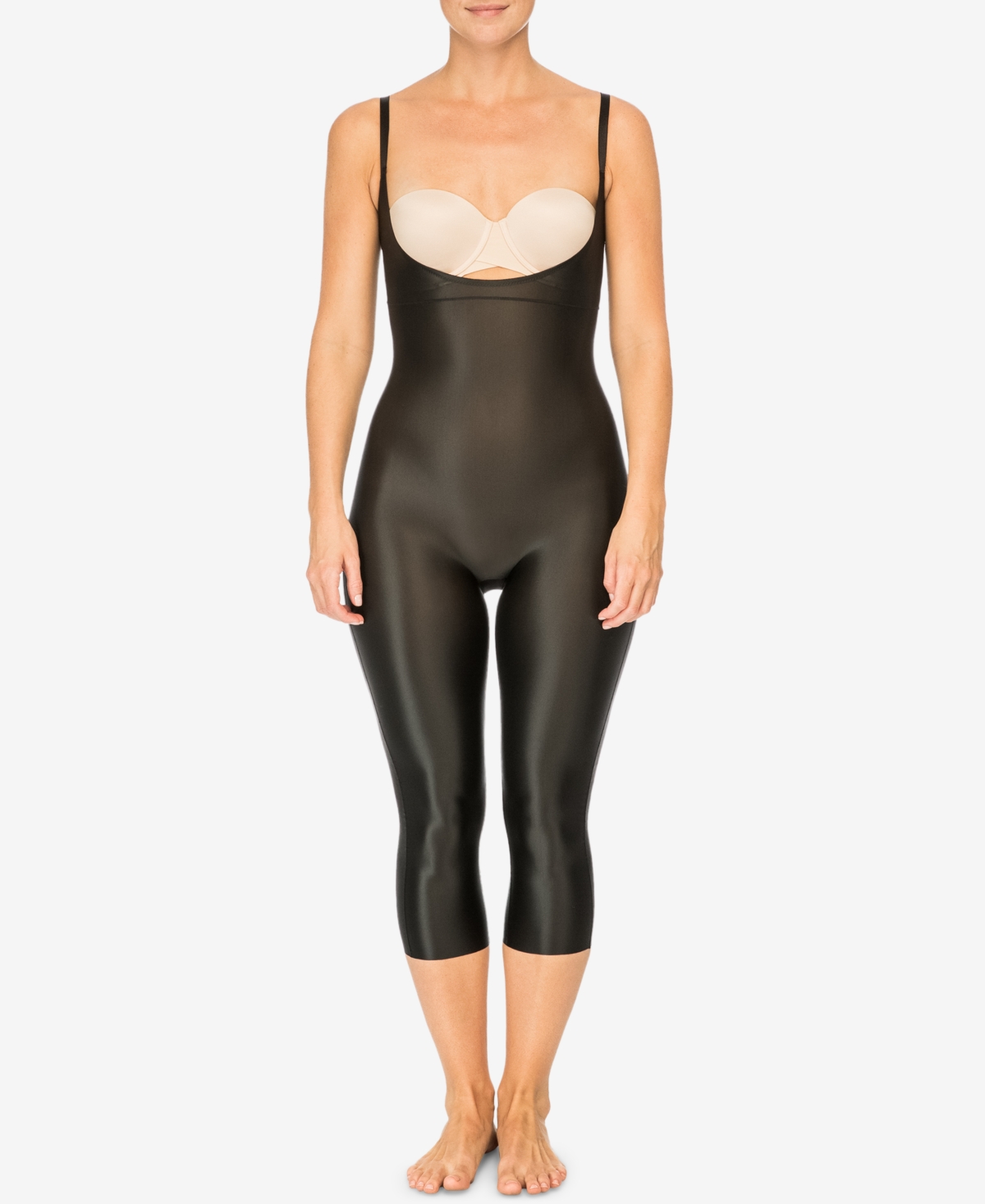 Open bust catsuit outlet