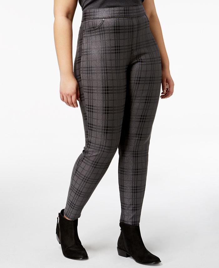Hue metallic leggings top