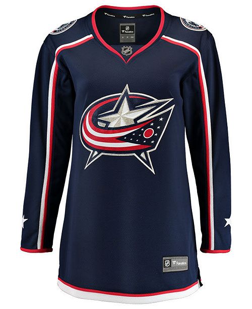 Fanatics Women S Columbus Blue Jackets Breakaway Jersey Reviews Sports Fan Shop By Lids Women Macy S