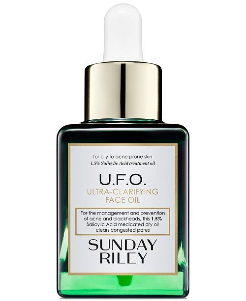 Sunday Riley U.F.O. Ultra-Clarifying Acne Treatment Face ...