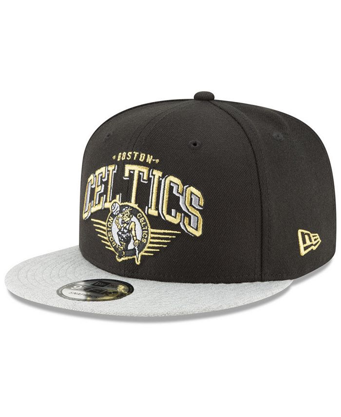 New Era Boston Celtics Gold Mark 9FIFTY Snapback Cap - Macy's