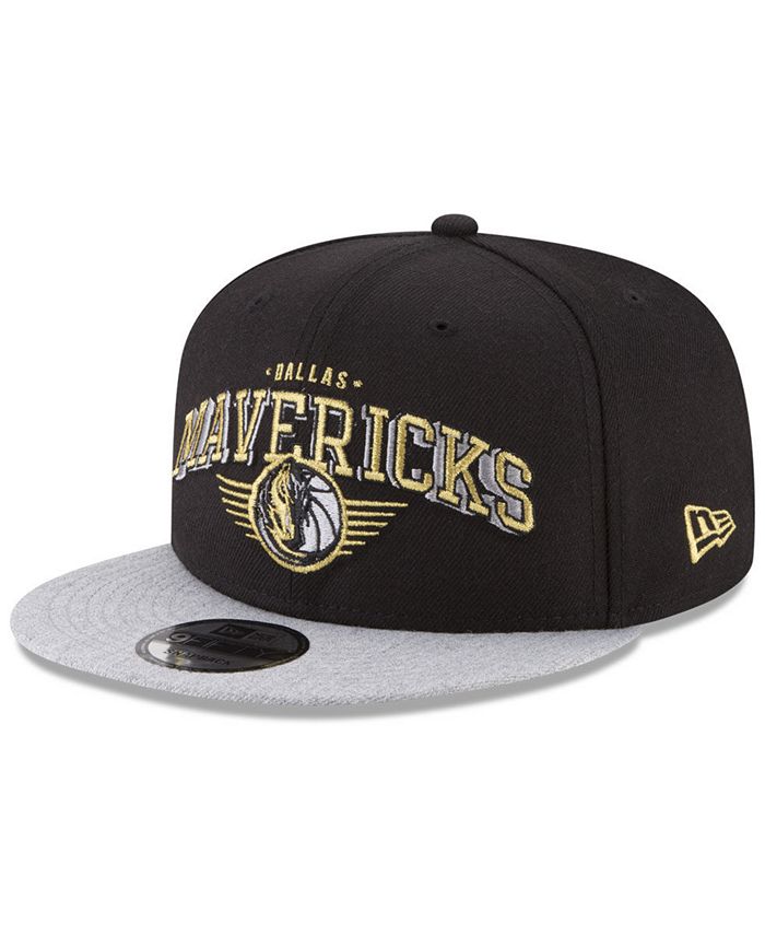 New Era Dallas Mavericks Gold Mark 9FIFTY Snapback Cap - Macy's
