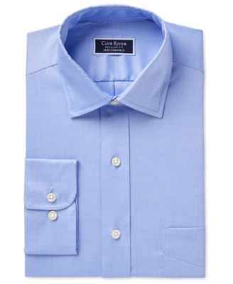 Men's Regular Fit Pinpoint Dress Shirt, Created for Macy's