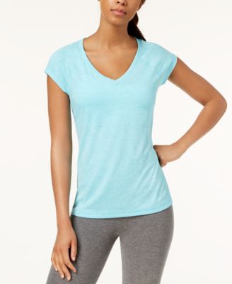 ID Ideology - Women's Essentials Rapidry Heathered Performance T-Shirt, XS-5X, Created for Macy's
