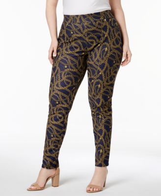 michael kors denim leggings