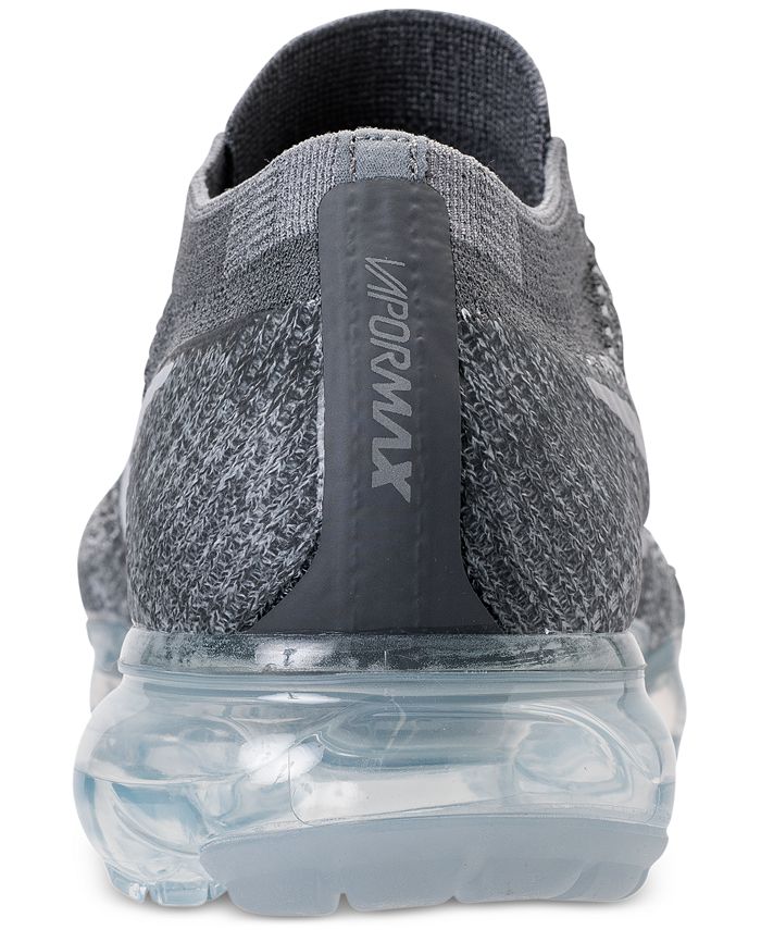 Nike Men's Air VaporMax Flyknit Running Sneakers from Finish Line - Macy's