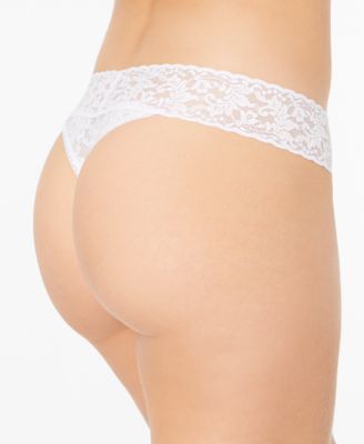 Hanky Panky Bride & Mrs Signature Lace Original Rise Thong 2-Pack Gift Set 48BRIBX