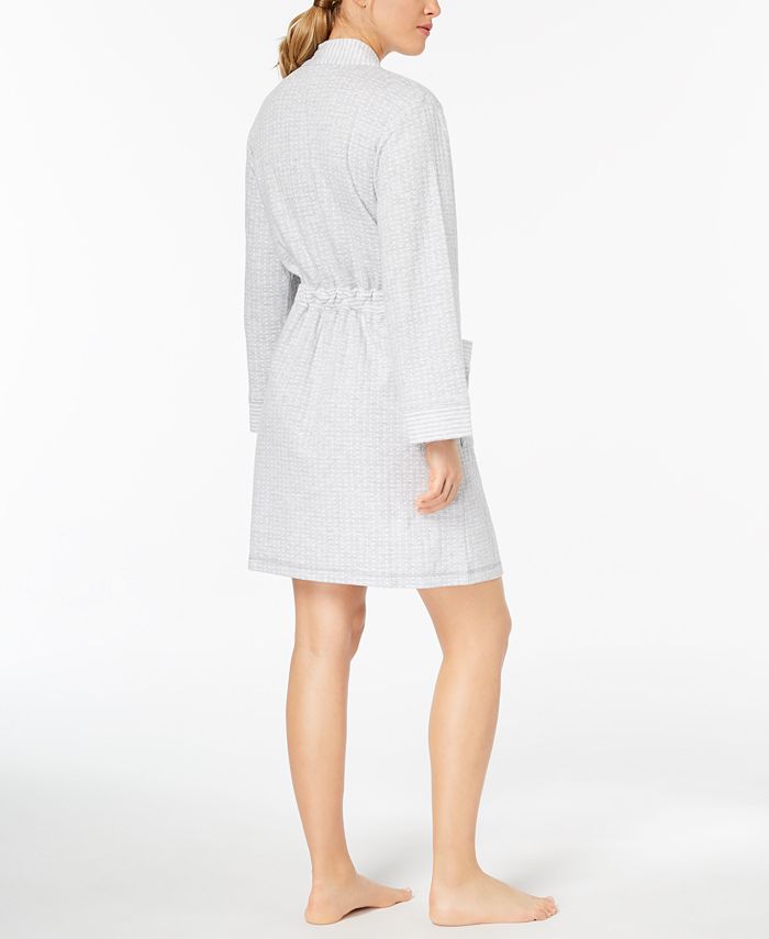 Charter Club Textured Knit Robe, Created for Macy's & Reviews All