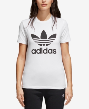 UPC 190311456594 product image for adidas Originals Women's Adicolor Cotton Trefoil T-Shirt | upcitemdb.com