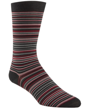 Cole Haan Men's Multi Stripe Crew Socks