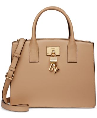 dkny elissa large tote with charms