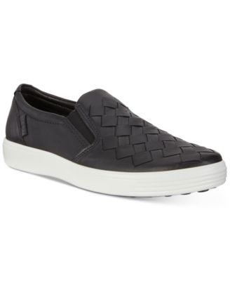 ecco womens soft 7 woven slip on