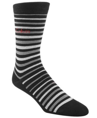 Calvin Klein - Men's Striped Dress Socks