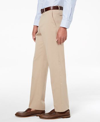 Tommy Hilfiger Men\'s Modern-Fit TH Flex Stretch Solid Performance Pants -  Macy\'s