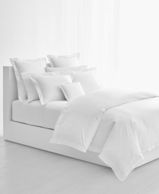Spencer Sateen Border Duvet Cover, Full/Queen