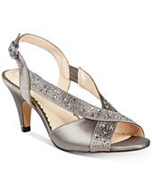 Silver Bridal Shoes and Evening Shoes - Macy's