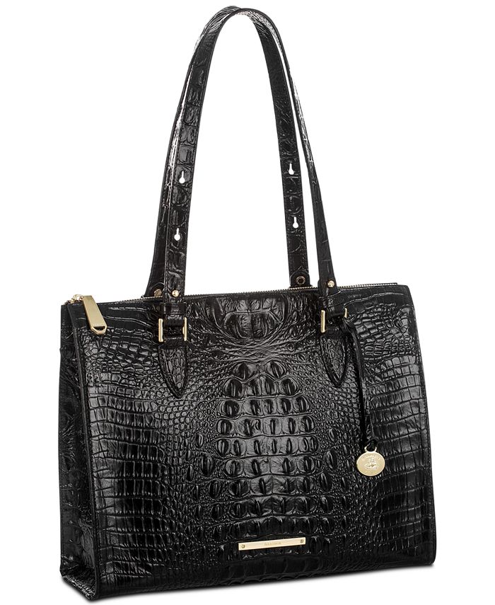 Brahmin Anywhere Melbourne Embossed Leather Tote Macy s