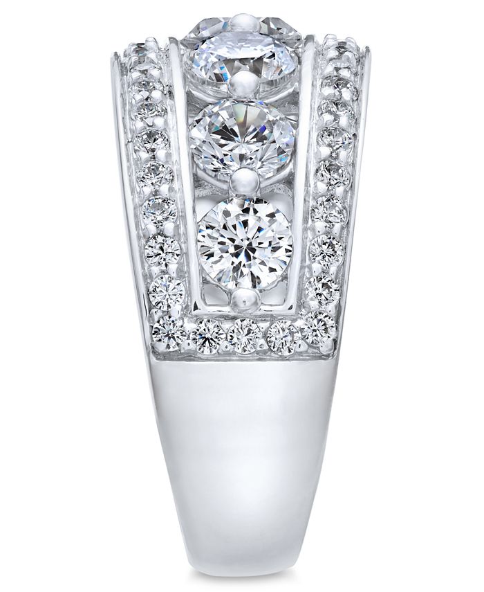 Macy's Diamond Fancy Band (3 ct. t.w.) in 14k White Gold & Reviews