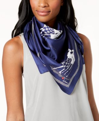 Echo - Golf Day Silk Square Scarf