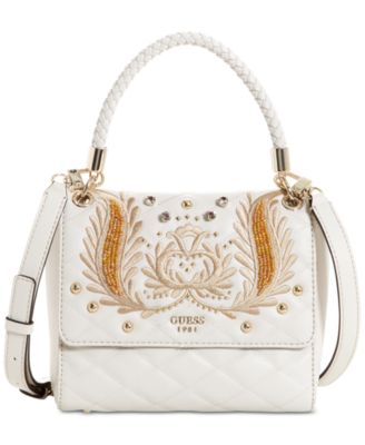 guess embroidered bag