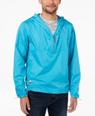 LRG Men's Sierra Half-Zip Hooded Windbreaker - Macy's