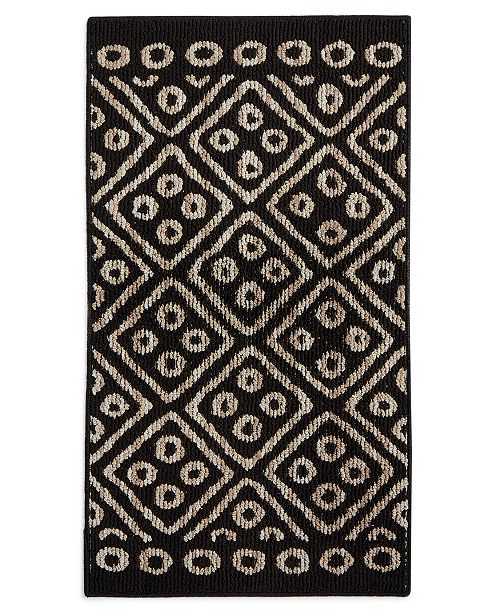 Charter Club Scatter 20" x 36" GeoPrint Accent Rug, Created for Macy's