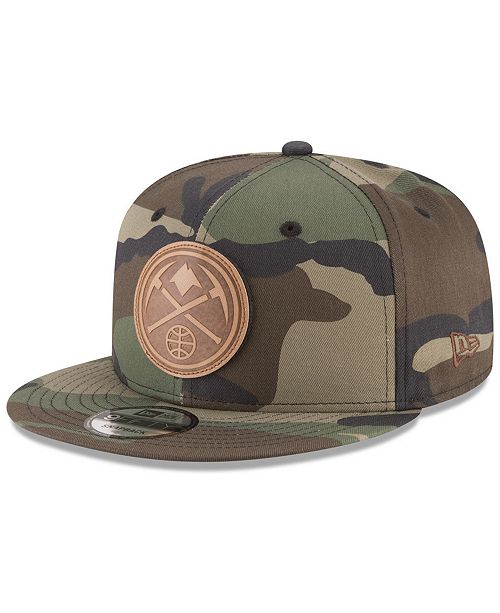 New Era Denver Nuggets Camo 9FIFTY Snapback Cap & Reviews ...