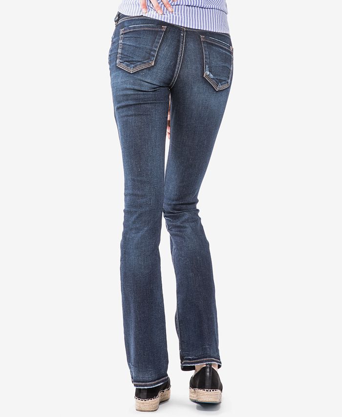 Silver Jeans Co. Juniors' Elyse CurvyFit BarelyBootcut Jeans Macy's