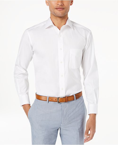 Club Room Men S Big Tall Classic Regular Fit Dress Shirt