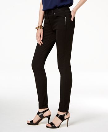 Michael kors izzy deals skinny jeans black