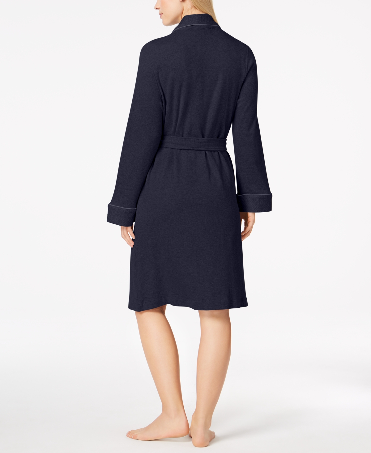Lauren Ralph Lauren Quilted Shawl Collar Short Robe