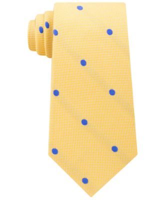 tommy hilfiger yellow tie