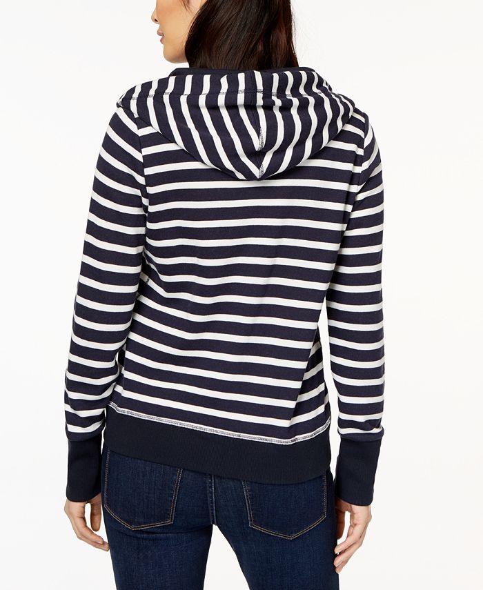Tommy jeans striped sale hoodie