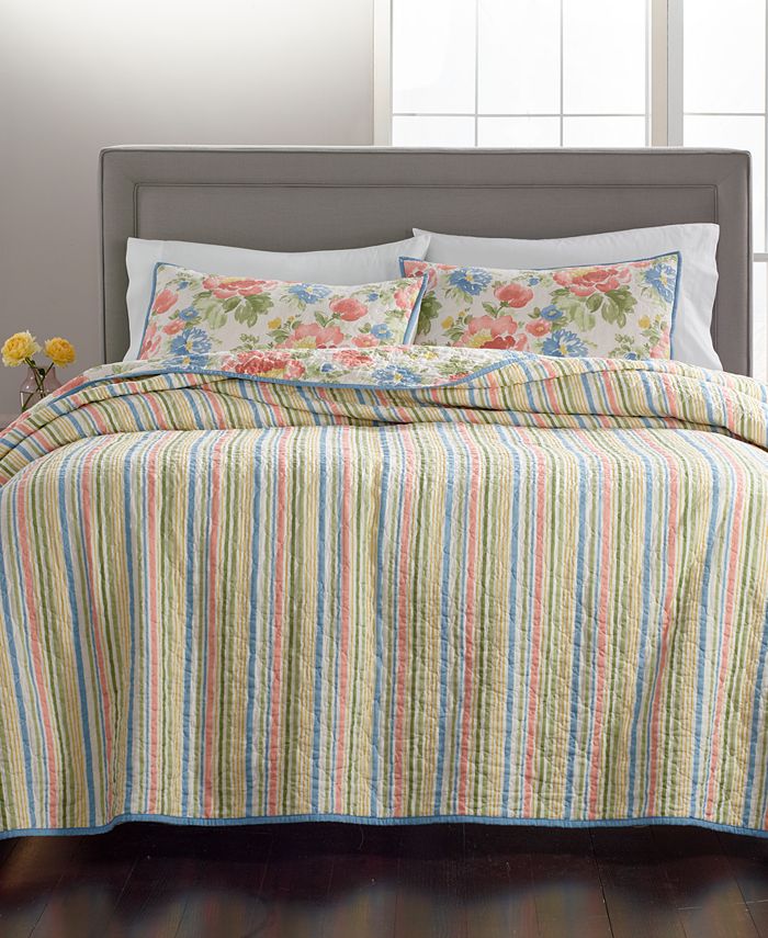 Martha Stewart Collection CLOSEOUT! Savannah Rose Reversible 100