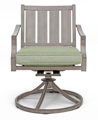 wayland outdoor swivel chair