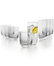 Oake Stackable Water Glasses, Set of 4, Created for Macy's