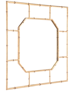 Zuo Square Mirror In Gold