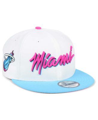 pink miami heat hat