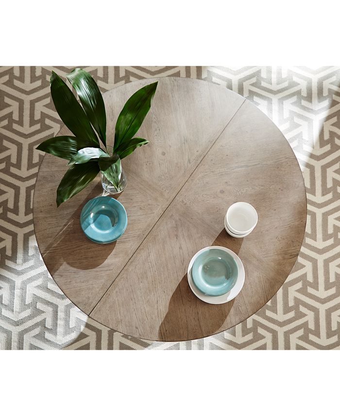 Furniture Bridgegate Round Expandable Dining Furniture, 7Pc. Set