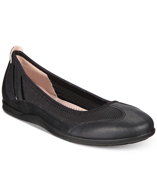 ecco bluma ballerina flats